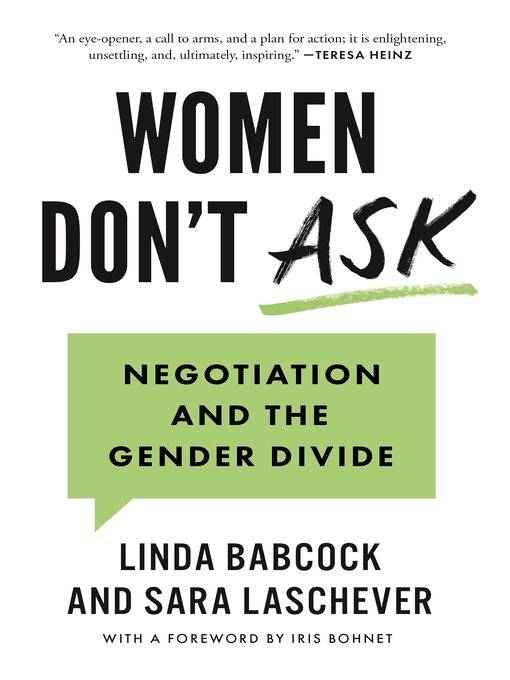 Cover image for Women Don't Ask